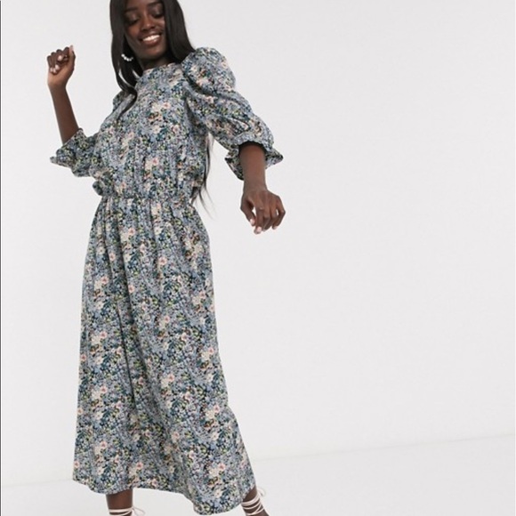 Never Fully Dressed Floral Jasmine Midi Dress US 8 - Picture 9 of 14